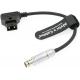 Fischer 6 Pin Female to D-tap Power Cable for Vision Research Phantom Miro L320S M320S| VEO4K 990| VEO4K 590 24cm