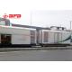 Electric Wagon Transporter Battery Powered Rail Flat Trailer For Railways Assembly Line