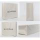ISO9001 Custom Logo Paper Bags White Paper Craft Bags With Handles Gravure Printing