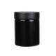 3oz Black Glass Containers Uv Glass Concentrate Jars Individual Smell Proof