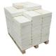 High Temperature Kiln White Alumina Bubble Brick with 0% MgO Content and White Color