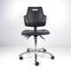 Soft Self Skinned Polyurethane ESD Safe Chairs With Hooded Swivel Castors