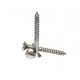 Stainless Steel Slotted Raised Countersunk Head Wood Screws Din964 M5 Size