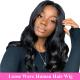 100% Raw Unprocessed Human Hair Loose Wave Full Lace Wig 10-28 Length