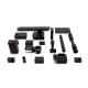 Zinc Plating Coated Customized Precision Machined Parts for Diverse Applications OEM