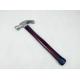Colored Laser marking wooden handle and polishing surface Forged Steel Claw hammer