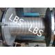 Custom LBS Groove Wire Rope Drum With High Speed Rope Wheel