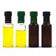 100ml Small Tea Color Glass Peanut Oil Bottle With 5 Days Delivery Time