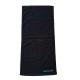 Wholesale 100% cotton plain black hand towel with embroidery logo sport gym