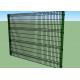 1.8m Height Vinyl Coated Welded Wire Fence Panels 4.0 / 5.0 / 6.0mm Wire Diameter