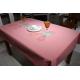 Oilproof Birthday Table Decoration Cloth , SGS FDA Airlaid Pink Paper Tablecloth
