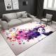 Customized Size Artistic Modern Design 3D Printed Polyester Fiber Living Room Carpet Hotel Area Rugs
