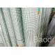 Square Grid Green Garden Fencing Roll , PVC Coated Chicken Wire Fence 30 M Length