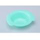 Light Green Silicone Baby Feeding Bowls ,  Soft Silicone Baby Plate Easy Wash