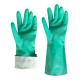 Acid oil chemical etching double rubber industrial safety protective gloves