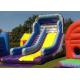 Safety Logo Printing Commercial Inflatable Slide With Climbing Stairs