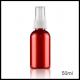 Essential Oil Perfume Plastic Spray Bottles 50ml Capacity With Fine Mist Sprayers
