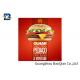 Fast Food Advertising 3D Lenticular Poster Flip Effect Stunning Design For Promotion