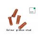 Colour Groove Stainless Steel Weld Studs For Short Cycle Stud Welding DIN EN ISO 13918