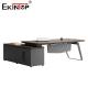 Modern Style Design Office Desk With Storage Cabinet Customizable