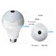 E27 Bulb Wireless Infrared Security Camera 1080P 360° Panoramic View 64GB TF