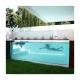 Outdoor Prefab Pool Large Transparent Acrylic Glass Swimming Pool for Underground Spaces
