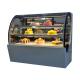 Bakery Refrigerated Cake Display Cabinet Marble Base Cold Showcase Refrigerator