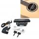 Active Sound Hole Guitar Pickup with Mic Humbucker Acoustic Folk Guitar Volume Control Sound Hunter AC-3G