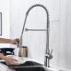 Pull Out Touch Sensor Kitchen Faucet Extendable Hose Mixer Sink Use