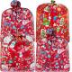 Giant Goody Gift Bags 44” X 36” With Ties & Gift Tags Holiday Treats Oversize Xmas Gifts, Heavy Large Duty Party