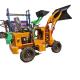 CE Approved Wolf Mini Wheel Loaders Wl 80 with None Hydraulic Valve and 600 kg Weight
