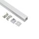 Heat Sink Channel Led Aluminum Extrusion Profile For Wardrobe Light