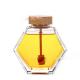 250ml Clear Food Glass Jar Bamboo Lid For Holding Honey Storage