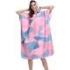 Luxury Muslin Hooded Sand Free Kids Robe Poncho Beach Towels