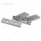 Indexable Carbide Wood Cutting Tools , K40 Tungsten Carbide Planer Blades