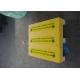 Anti static yellow color hdpe and pvc plastic cable cover tiles 12mm thick