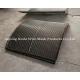 1 Year Warranty Wedge Wire Screen Flat Bed Panels with Support Bar
