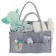 Eco Friendly Felt Baby Diaper Organizer Caddy For Travel / Outside Walk