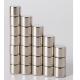 Diametrically Magnetized Neodymium Magnets , Sintered Strong Cylinder Magnets N52