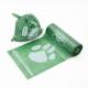 Heavy Duty Green Biodegradable Dog Waste Bags Leakproof Disposable