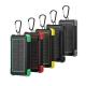 Wireless Output 5W Solar Power Bank 2.1A Output 10000mAh for iPhone 15 Outdoor Charging