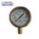 Silicone Oil Filled Pressure Gauge Manometer 60mm 1 Year Warranty