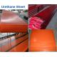 Abrasion And Wear Resistant Rubber Lining Sheet Cast Polyurethane PU Sheets