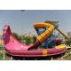 Boomerang Custom Water Slides , Aqua Theme Park Fun Water Slides Toys For Adults