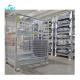 Industrial Transport Storage Equipment Folding Wire Mesh Roll Container Cages Trolleys
