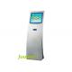 Self-Service Touch Screen Ticket Kiosk With Printer For Wireless Doctor Queue Ticket Call Display System