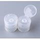 cosmetic Flip Top Bottle Caps Transparent smooth 20/410 24/410