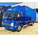3 - 5 Tons Cargo Transport Truck LHD FAW Closed Van Truck 5000Kg Rated Load