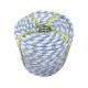 80Ft Diamond Braid Polypropylene Flag Halyard Rope Shock Absorption 5mm