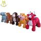 Hansel plush animals rechargable ride on horse toy animals walking rider